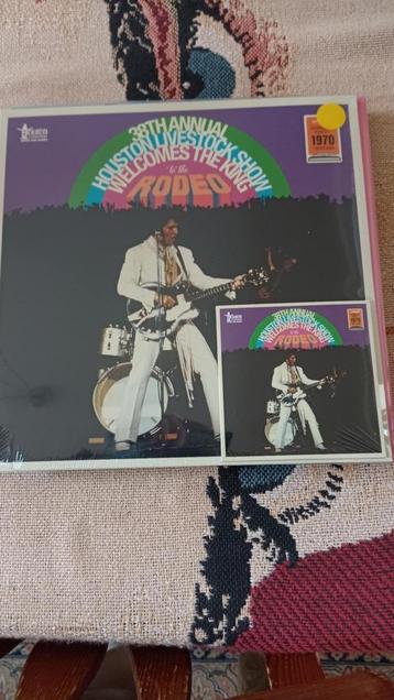 Elvis lp (nieuw+sealed), 38th annual Houston livestock show  beschikbaar voor biedingen