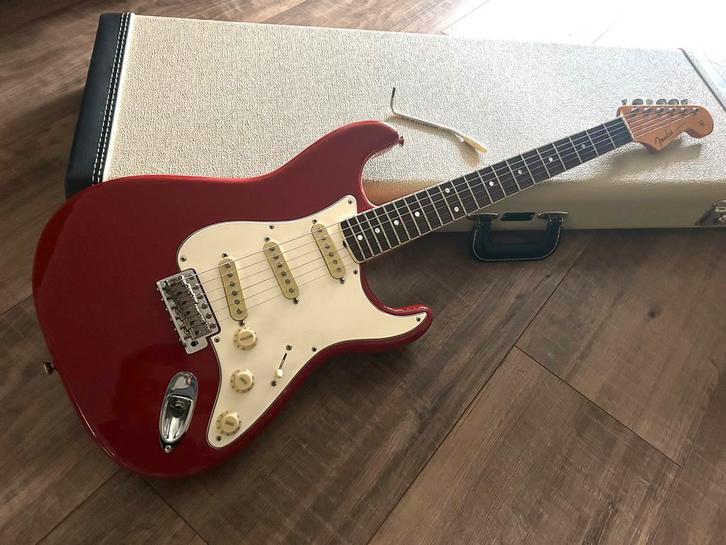 🎸Fender ‘Eric Johnson’ Stratocaster - Dakota Red (RUILEN), Muziek en Instrumenten, Snaarinstrumenten | Gitaren | Elektrisch, Gebruikt