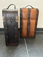 Set van twee wijnkoffers, Huis en Inrichting, Ophalen of Verzenden, Zo goed als nieuw