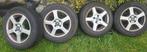 185 65 14 winterset Kia Rio Uniroyal, complete wielen, Auto-onderdelen, Banden en Velgen, Ophalen, Gebruikt, 15 inch, Band(en)