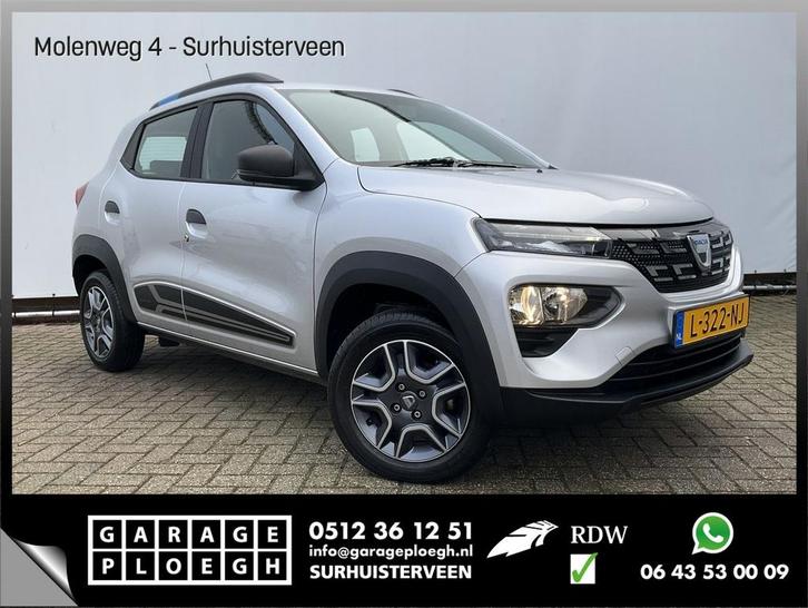 Dacia Spring Business 27 kWh Leer Camera Navigatie 1Eig, Auto's, Dacia, Bedrijf, ABS, Airbags, Airconditioning, Alarm, Bluetooth