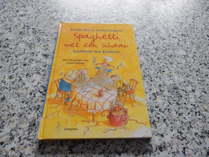 nr.191- Spaghetti met een schaar - kinderboek, Boeken, Kinderboeken | Jeugd | onder 10 jaar, Ophalen of Verzenden