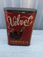 blikken box  VELVET  TOBACCO, Verzamelen, Ophalen of Verzenden, Gebruikt, Overige