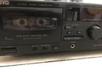 JVC Dubbel cassettedeck, Auto-reverse, Dubbel, Ophalen of Verzenden, JVC