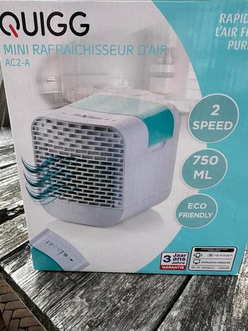 Mini air cooler Quigg 2 stuks beschikbaar voor biedingen