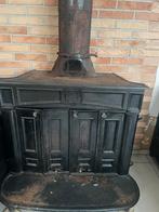 Poêle à bois en fonte négociable, Enlèvement, Utilisé, Bois, Poêle à bois