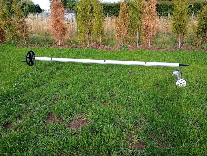 Zwembadroller en bubbelafdekking, Tuin en Terras, Zwembad-toebehoren, Zo goed als nieuw, Ophalen