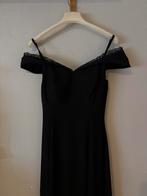 Zwarte off schoulder avondjurk, Kleding | Dames, Gelegenheidskleding, Maat 38/40 (M), Zwart, Ataş, Ophalen of Verzenden