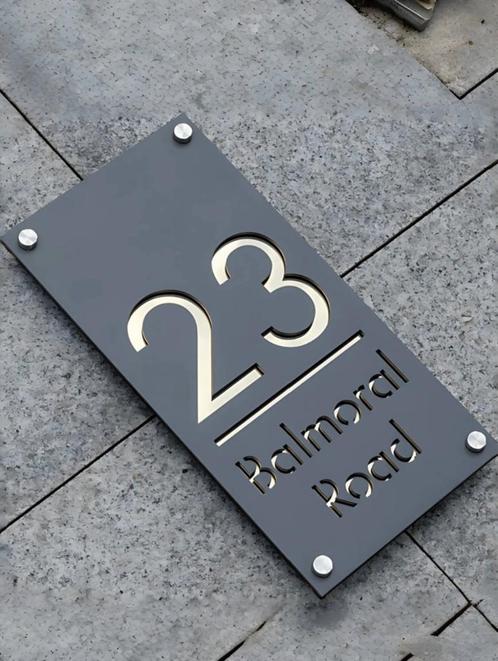 Plaque décorative pour façade, Huis en Inrichting, Woonaccessoires | Wanddecoraties, Nieuw, Verzenden