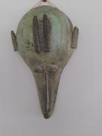 afrikaans bronzen muurmasker, Ophalen