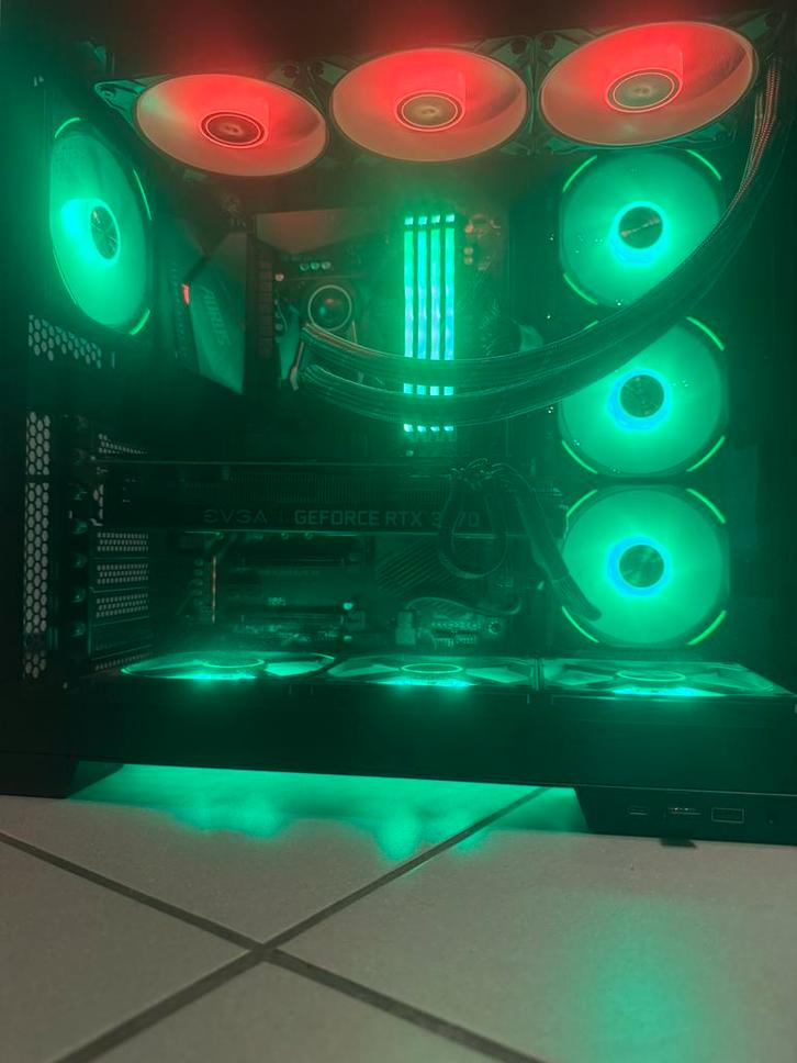 Complete ryzen gaming pc, Computers en Software, Desktop Pc's, Zo goed als nieuw, 3 tot 4 Ghz, HDD, SSD, 32 GB, Met videokaart