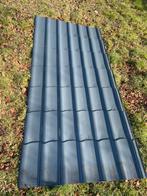 Metalen Dakplaten 2,5m antraciet, Doe-het-zelf en Bouw, Ophalen, Zo goed als nieuw, Metaal