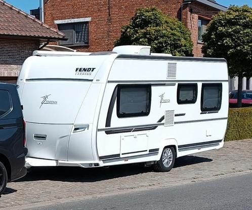 Fendt Tendenza 465 sfb, Caravans en Kamperen, Caravans, Particulier, Fendt, Airco, Douche, Luifel, Mover, Ophalen
