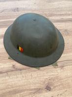 Helm Belgisch leger model brodie, Verzamelen, Ophalen of Verzenden, Landmacht, Helm of Baret