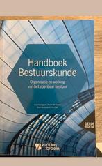 Handboek Bestuurskunde, Boeken, Ophalen