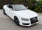 MAGNIFIQUE AUDI A5/FULL SLINE/AUTOMATIQUE/GARANTIE, Auto's, Automaat, Zwart, Cabriolet, Wit