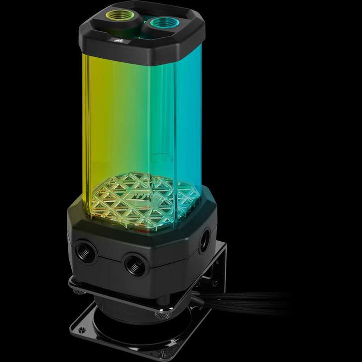 Corsair Hydro X Series XD5 RGB, Zwart, + Fittings, Computers en Software, Computerkoelers, Gebruikt, Waterkoeling, Ophalen