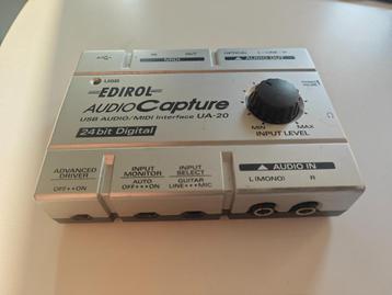 Edirol Audio Capture UA-20 beschikbaar voor biedingen