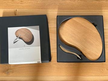 Kaasplank en mes - Georg Jensen beschikbaar voor biedingen