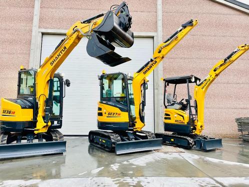 Shantui 2.5 T Minigraver - Binnendraaier, Doe-het-zelf en Bouw, Ladders en Trappen, Nieuw, Ophalen
