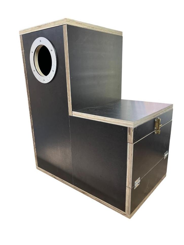 Betonplex grijze roodstaart broedblokken, nestkasten, Dieren en Toebehoren, Vogels | Toebehoren, Nieuw, Kooi-accessoires, Ophalen of Verzenden