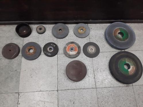 Lot slijpstenen, Doe-het-zelf en Bouw, Gereedschap | Slijpmachines, Gebruikt, Werkbankslijpmachine, Ophalen