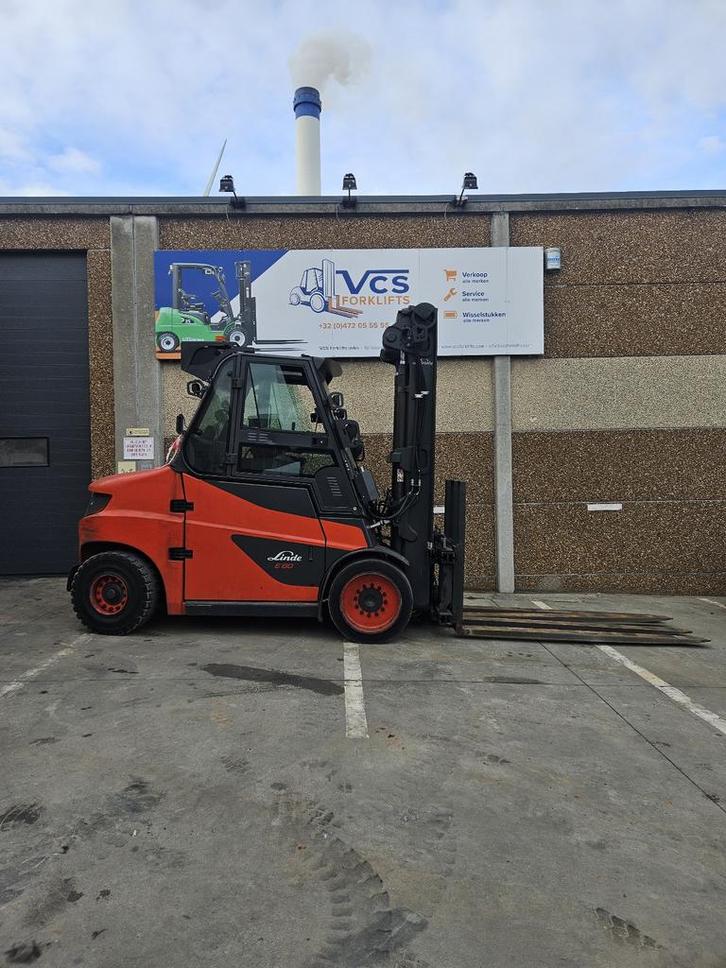 LINDE 8t electrische heftruck 2020, Zakelijke goederen, Machines en Bouw | Heftrucks en Intern transport, Heftruck, Ophalen