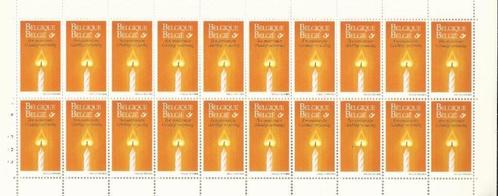 Belgie 1999 - F2796C – volledig velletje van 20 ** -15%, Postzegels en Munten, Postzegels | Europa | België, Postfris, Orginele gom