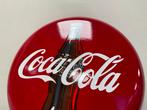 Coca-Cola emaille reclamebord, Reclamebord, Gebruikt, Ophalen of Verzenden