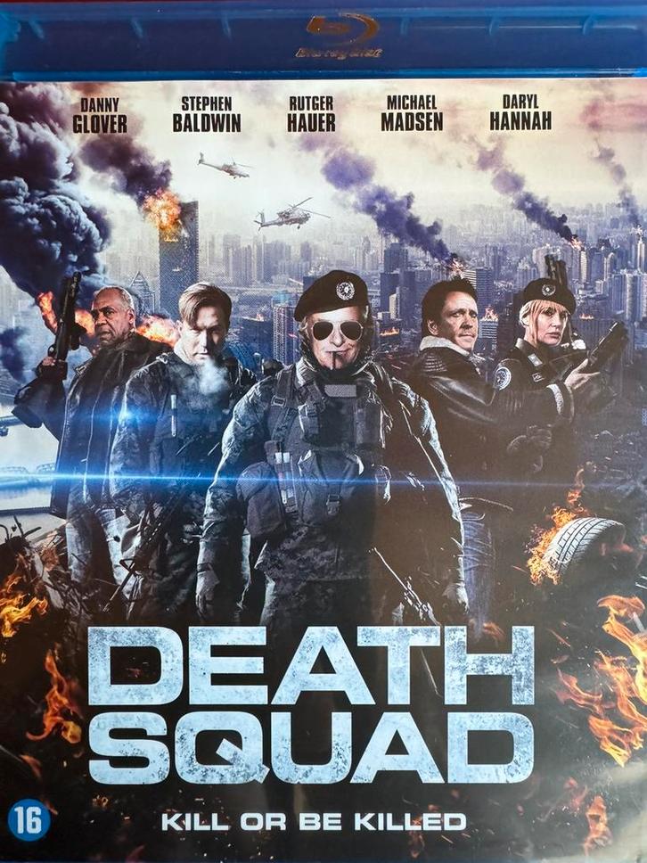 DEATH SQUAD BLUE RAY, Cd's en Dvd's, Blu-ray, Zo goed als nieuw, Science Fiction en Fantasy, Ophalen of Verzenden