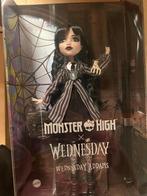 Monster high Mercredi Addams, Verzamelen, Poppen, Ophalen of Verzenden, Nieuw