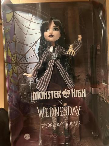 Monster high Mercredi Addams, Verzamelen, Poppen, Ophalen of Verzenden, Nieuw