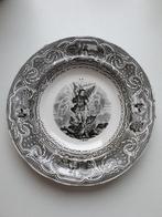 Nimy mouzin lecat assiette religieuse Saint Michel, Antiek en Kunst, Ophalen of Verzenden