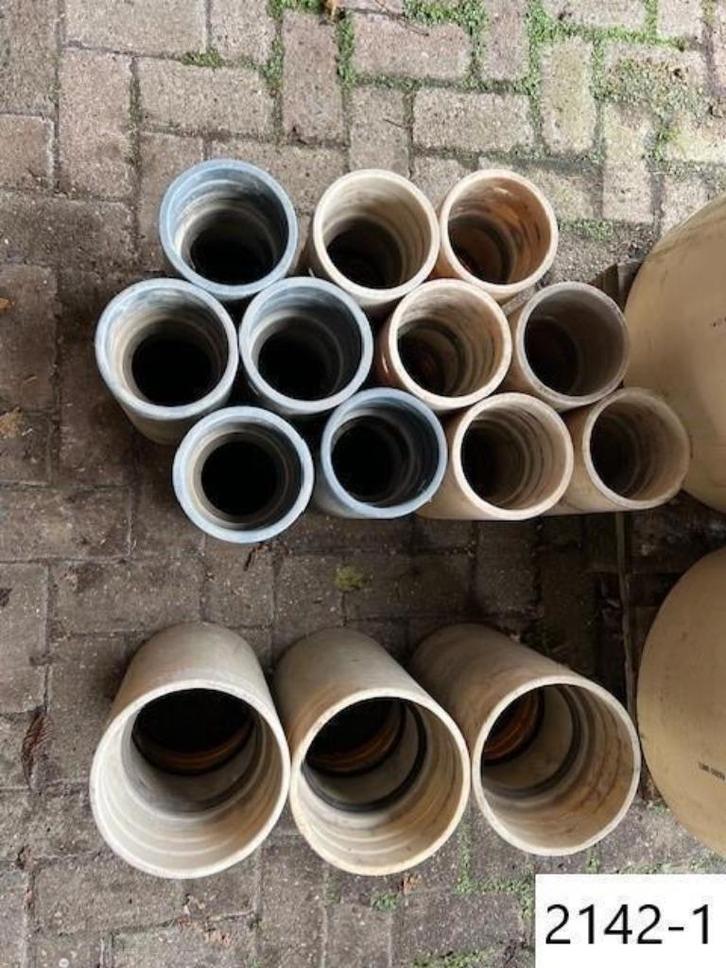 2142. Mof / Schuifmof / Steekmof / Bocht / Kiwa / Druk pvc, Tuin en Terras, Vijvers, Zo goed als nieuw, Ophalen
