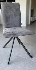 Stoelen eetkamer 6 stuks, Ophalen, Gebruikt, Modern, Grijs