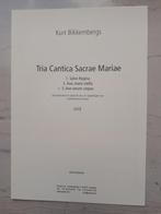 BIKKENBERGS    'Ave Verum corpus', Muziek en Instrumenten, Bladmuziek, Ophalen of Verzenden, Nieuw, Klassiek, Zang
