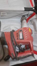 Foreuse à percussion marteau piqueur, Enlèvement