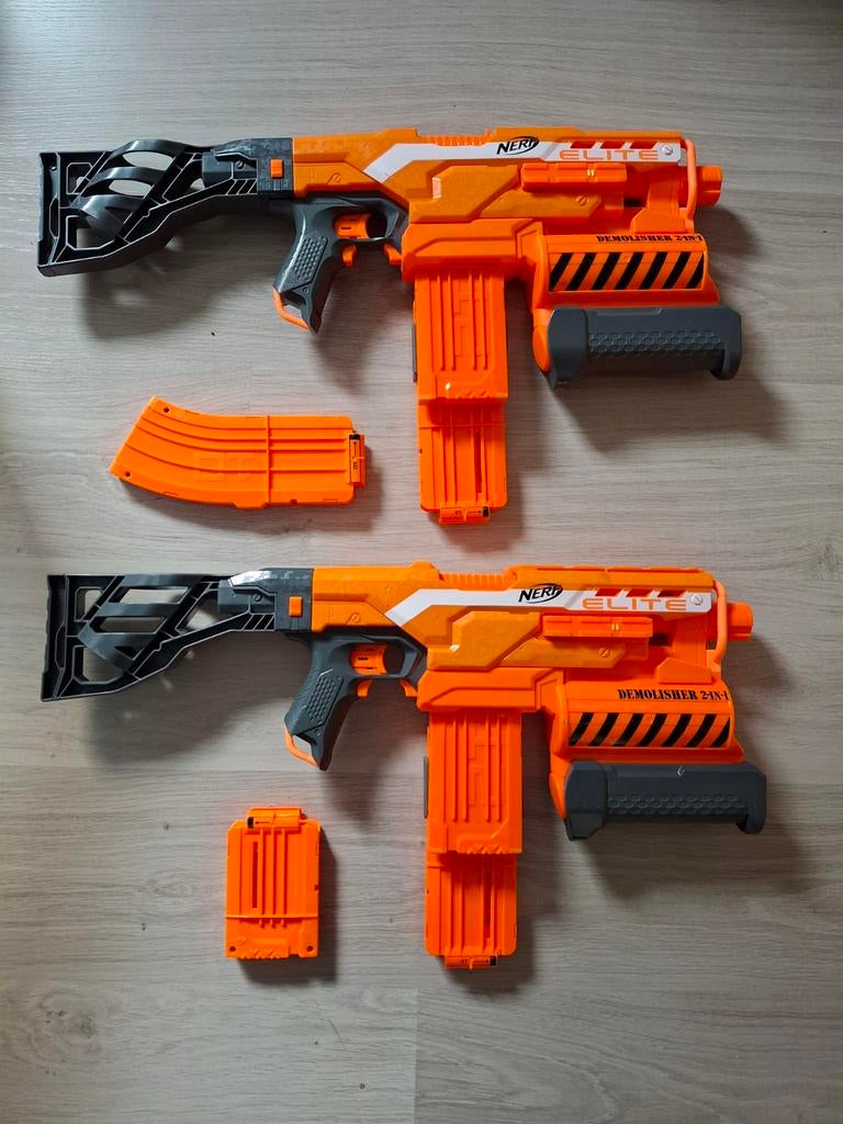 Nerf elite (automatisch), Ophalen