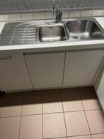 Spoelbak keuken inox Franke, Ophalen, Gebruikt, Minder dan 25 cm, 100 tot 150 cm