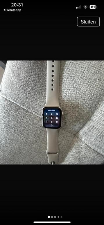 Apple Iwatch se 2de generatie beschikbaar voor biedingen