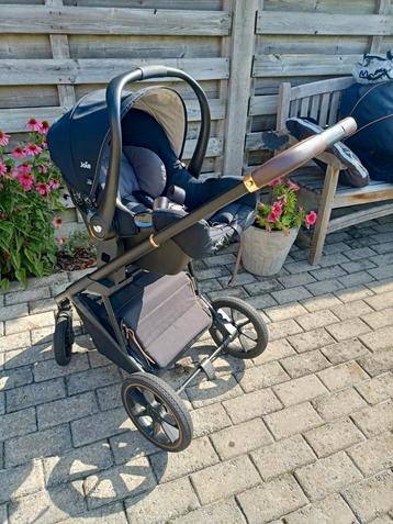 Qute Q-rider buggy + autostoeltje joie, Enlèvement, Comme neuf, Poussette