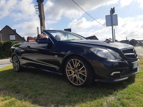 Mercedes e 220 CDI cabriolet 118000km., Auto's, Mercedes-Benz, Bedrijf, Diesel, Cabriolet, Automaat, Zwart, Ophalen