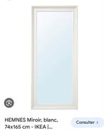 MIROIR Hemnes IKEA 75x165cm BLANC quelques griffes cfr pics, Maison & Meubles, Accessoires pour la Maison | Miroirs, 75 à 100 cm