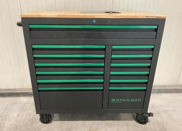 NIEUW: Stahlbär Jumbo Pro Gereedschapswagen 13 lades, Auto diversen, Autogereedschap, Nieuw, Ophalen of Verzenden