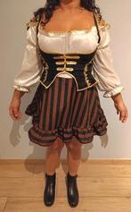 Kostuum vrouwen piraat, Kleding | Dames, Carnavalskleding en Feestkleding, Ophalen of Verzenden, Zo goed als nieuw, Maat 36 (S)