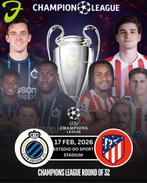 4 tickets FC Brugge - Atletico Madrid, Tickets & Billets