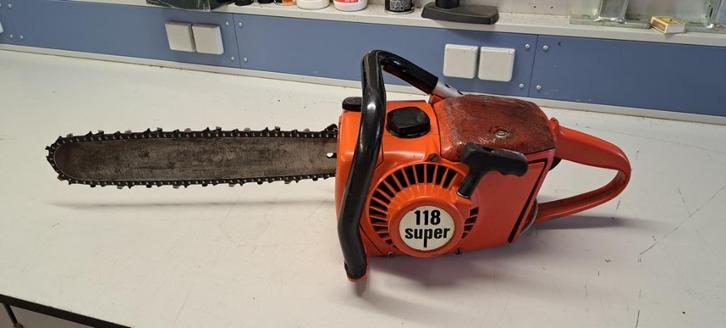 Dolmart 118 Super (Vintage kettingzaag jaren 1970), Doe-het-zelf en Bouw, Gereedschap | Zaagmachines, Gebruikt, Kettingzaag, 1200 watt of meer