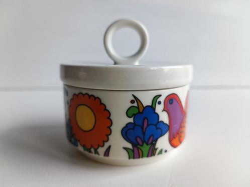 Suikerpot van Boch — model Acapulco, Antiek en Kunst, Antiek | Keramiek en Aardewerk, Ophalen of Verzenden