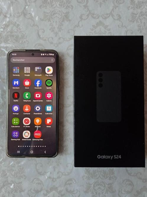 Samsung Galaxy S24 256GB 5G Onyx Zwart, Telecommunicatie, Mobiele telefoons | Samsung, Zo goed als nieuw, Galaxy S24, 256 GB, Zonder abonnement