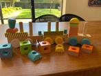 Houten trein, Kinderen en Baby's, Speelgoed | Houten speelgoed, Ophalen, Zo goed als nieuw, Rij- of Hobbelspeelgoed